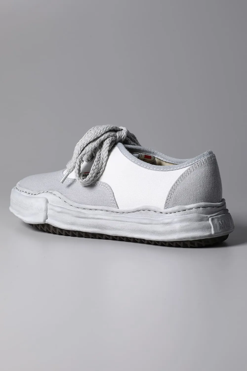 -BAKER- Original sole over-dyed canvas Low-Top sneakers White