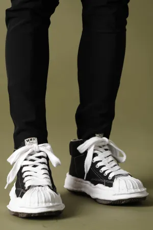 -BLAKEY High- Original STC sole canvas Hi-top sneakers Black