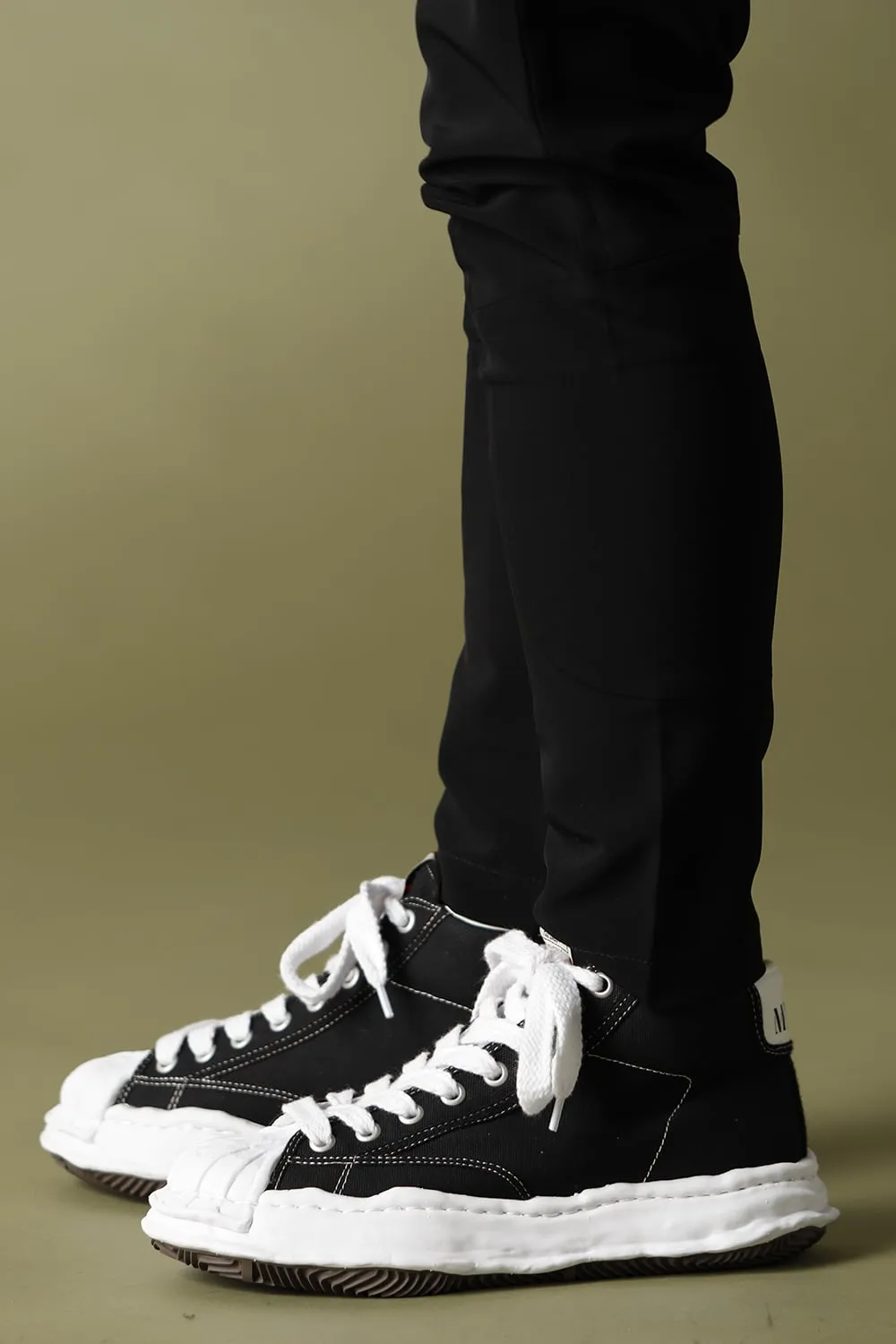 -BLAKEY High- Original STC sole canvas Hi-top sneakers Black