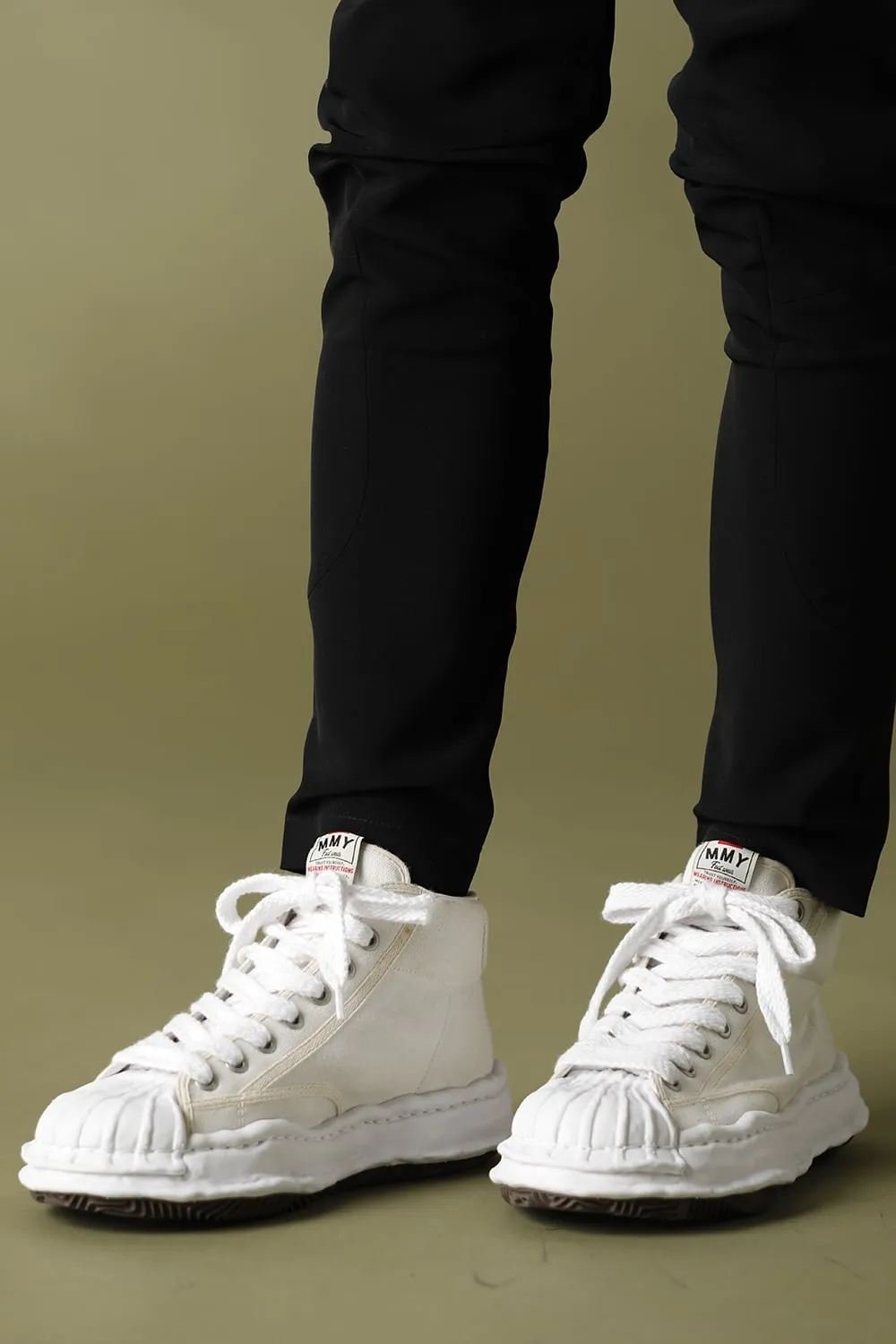 -BLAKEY High- Original STC sole canvas Hi-top sneakers White