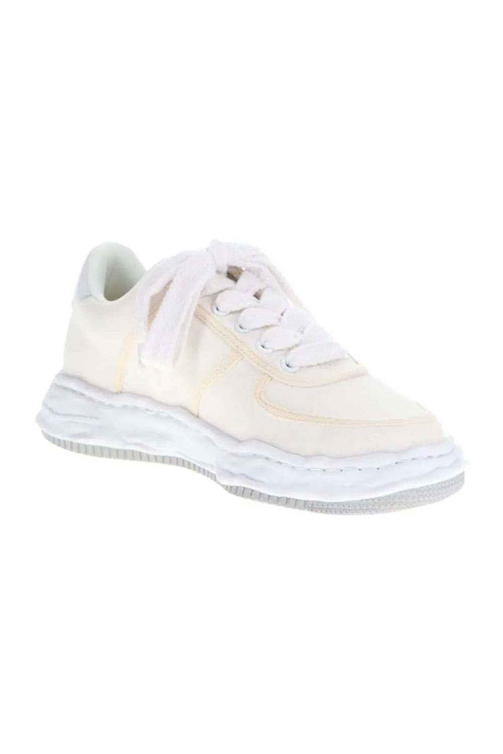 -WAYNE low- original sole canvas Low-Top sneakers White