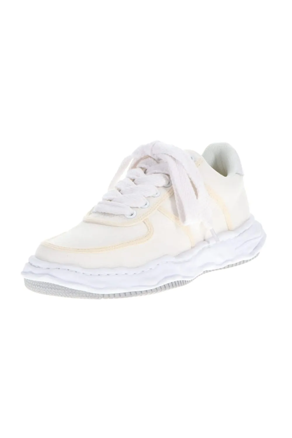 -WAYNE low- original sole canvas Low-Top sneakers White