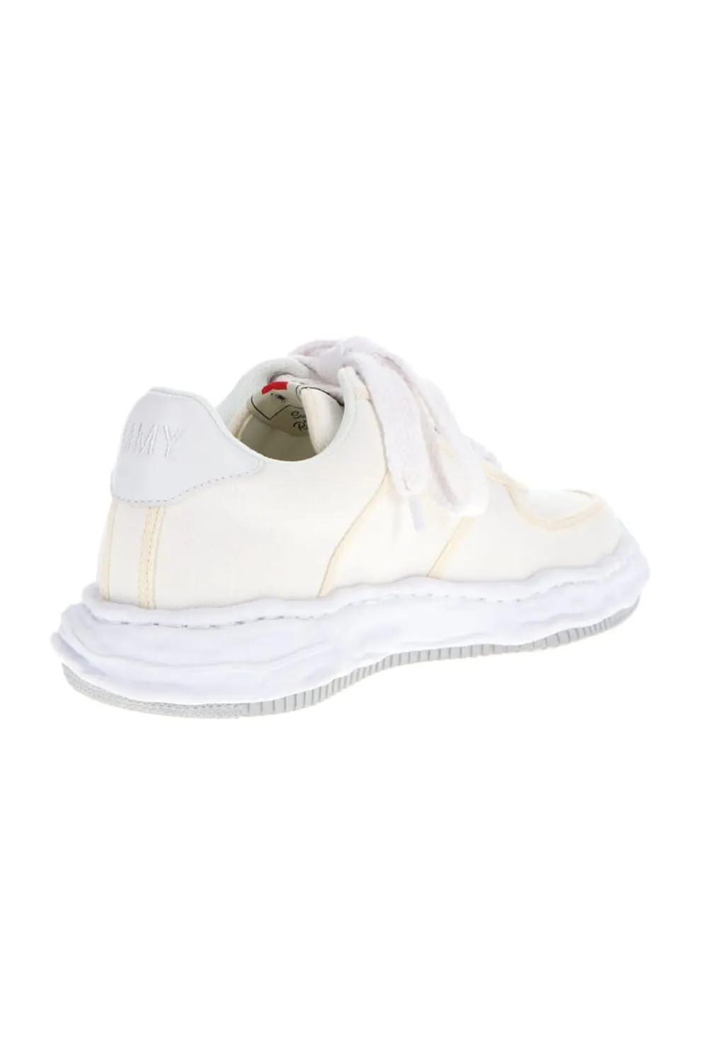 -WAYNE low- original sole canvas Low-Top sneakers White