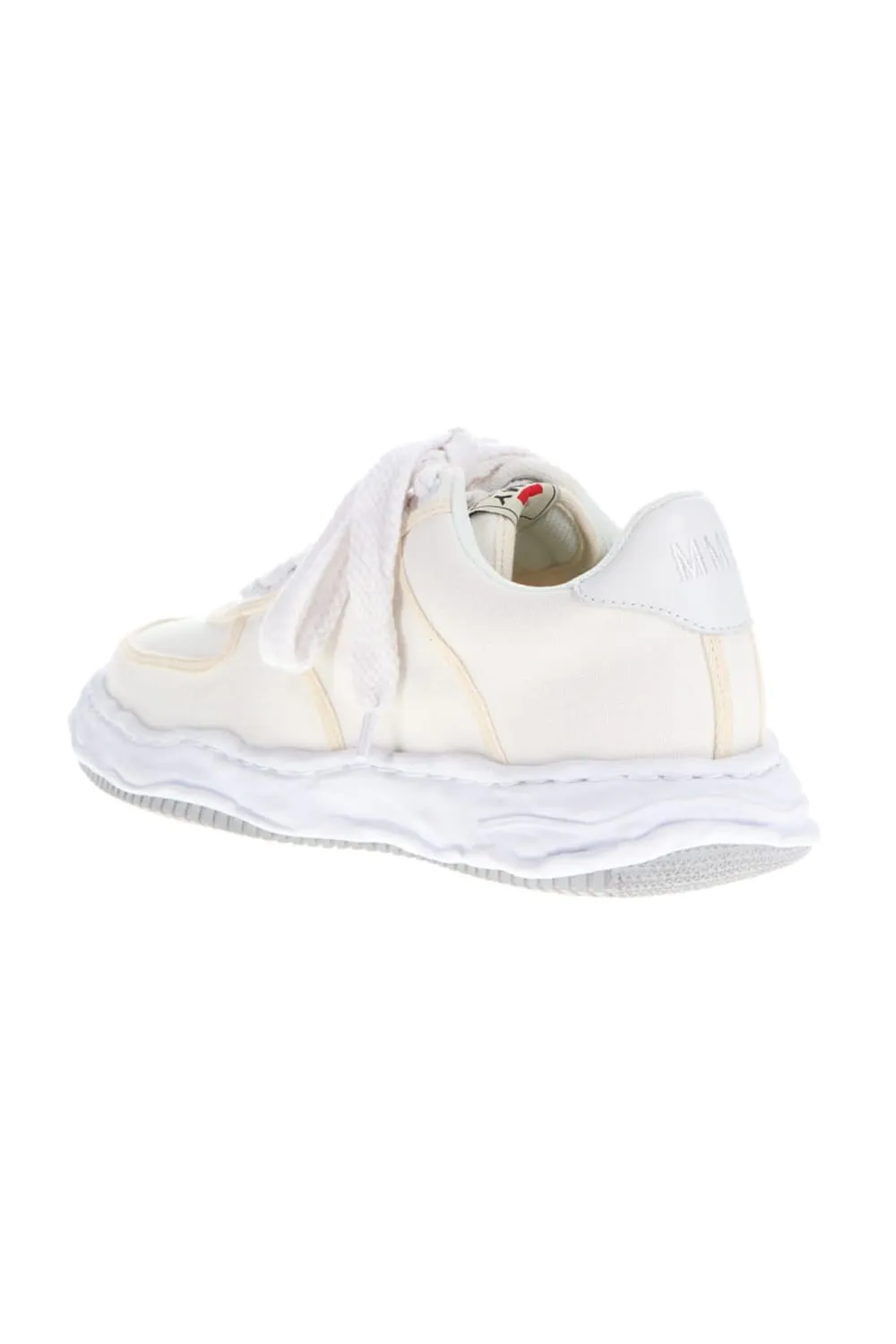-WAYNE low- original sole canvas Low-Top sneakers White