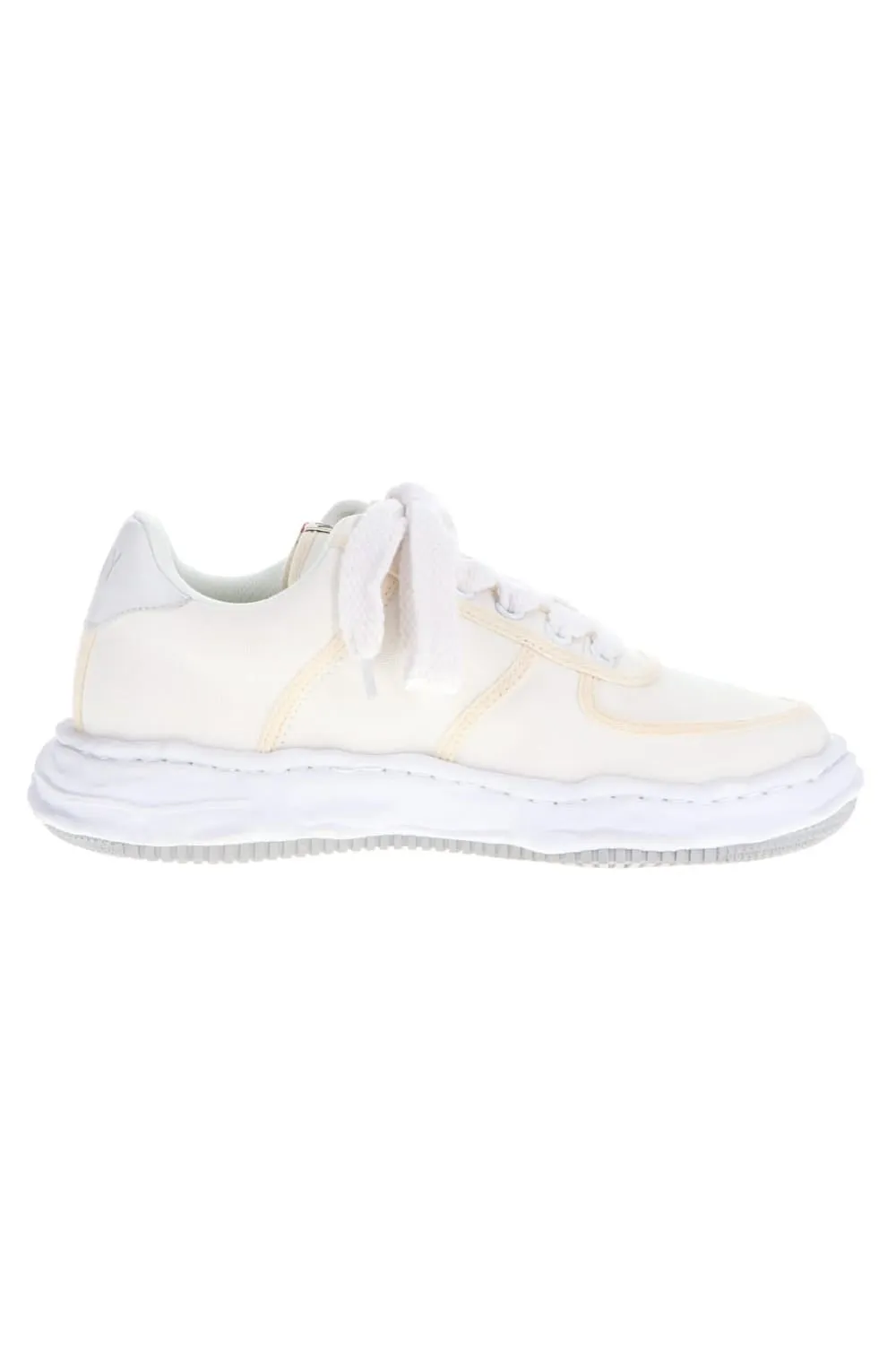 -WAYNE low- original sole canvas Low-Top sneakers White