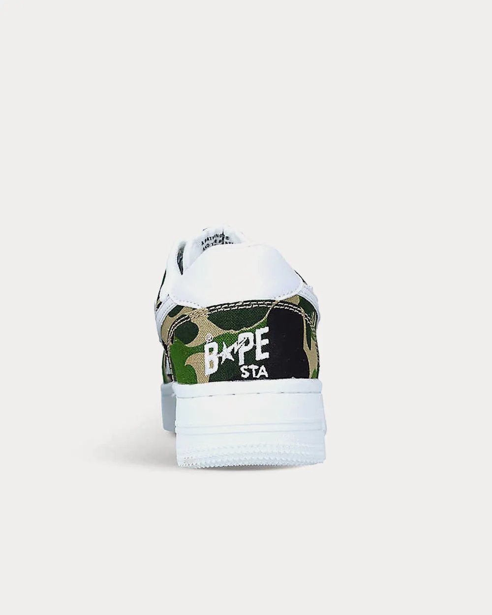 ABC Camo Bapesta Green Low Top Sneakers