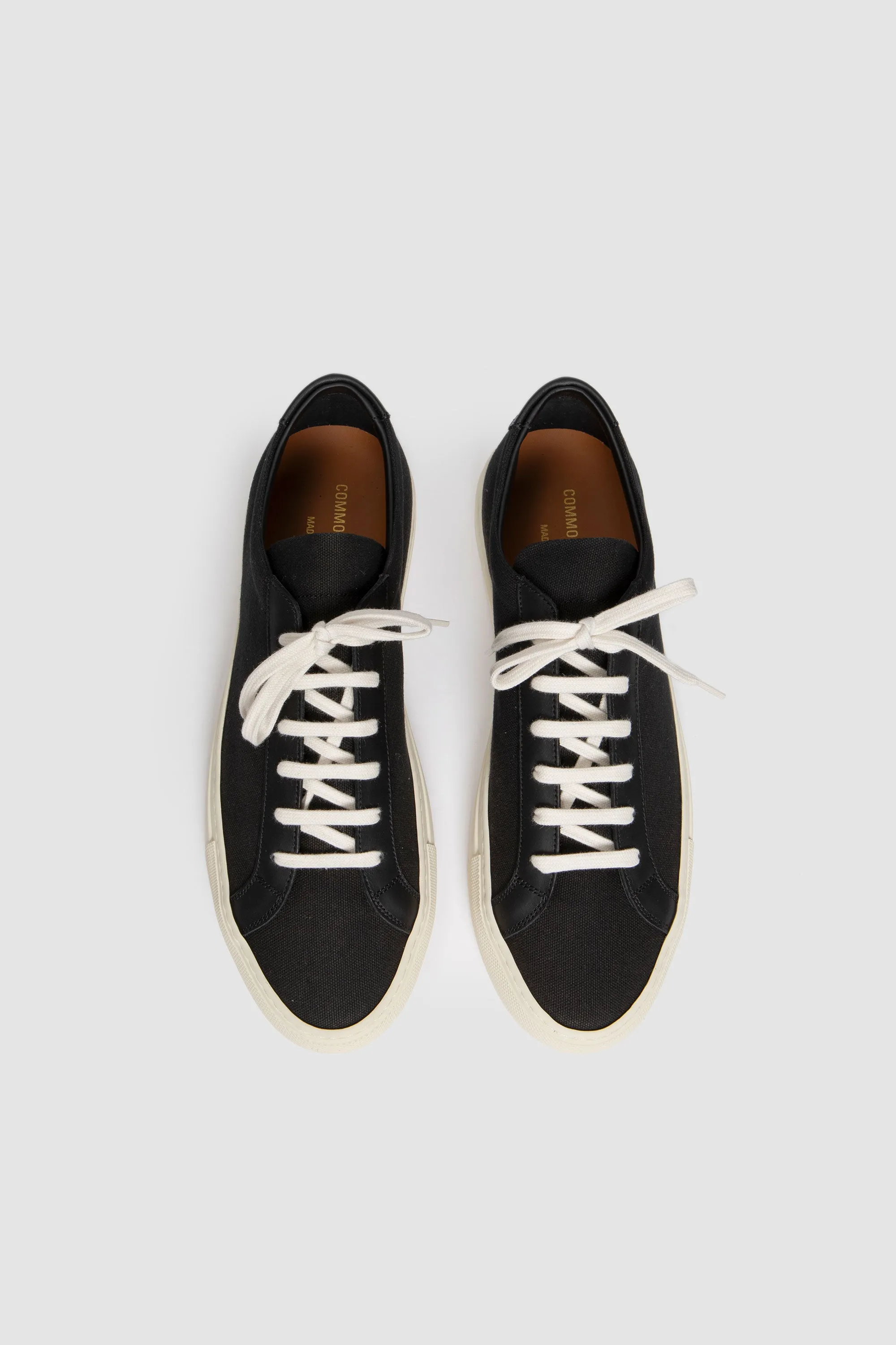 Achilles in Canvas Black