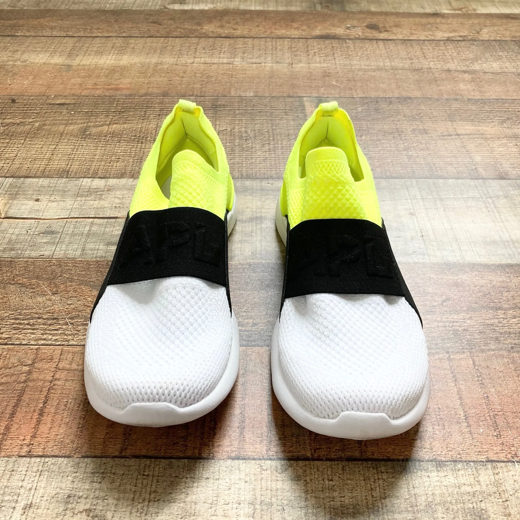 APL White/Neon/Black Sneakers- Size 7.5 (see notes)