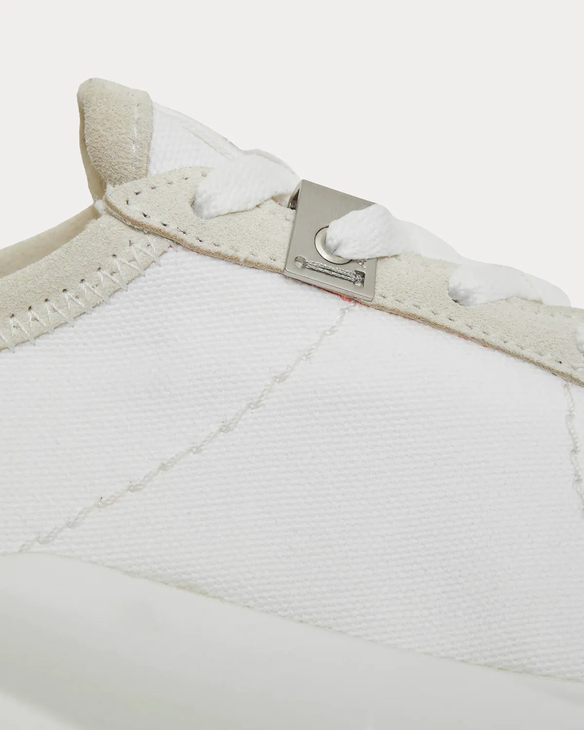 Aria White Low Top Sneakers