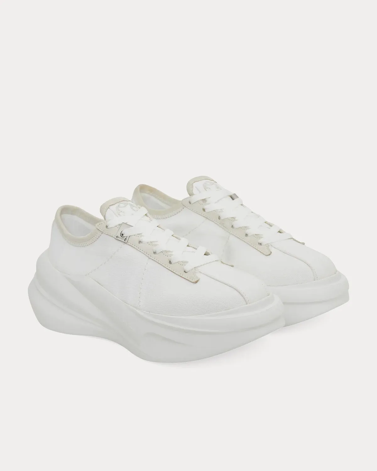 Aria White Low Top Sneakers