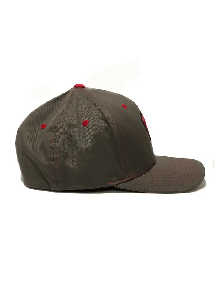 Ariat 1512406 Flexfit Ball Cap Charcoal Grey
