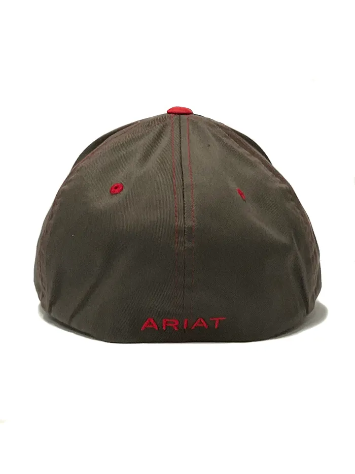 Ariat 1512406 Flexfit Ball Cap Charcoal Grey