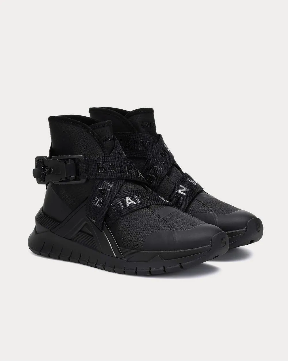 B Troop Noir High Top Sneakers