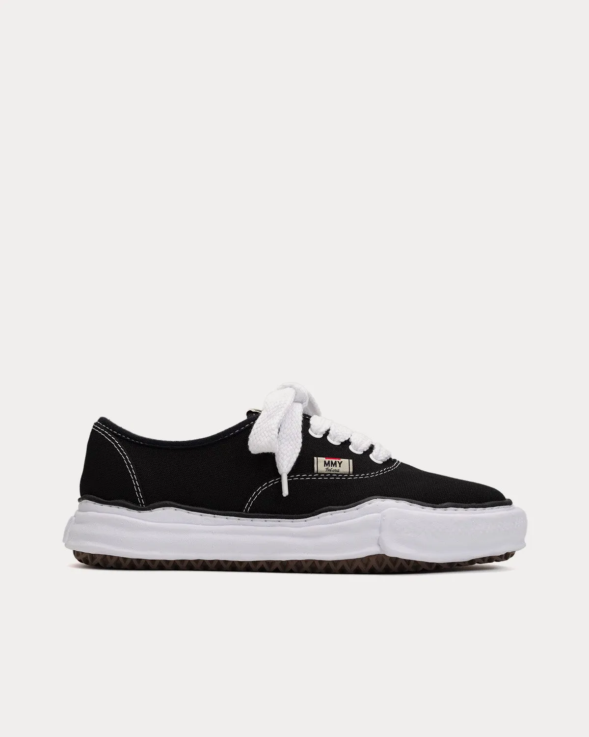 Baker OG Sole Canvas Black / White Low Top Sneakers