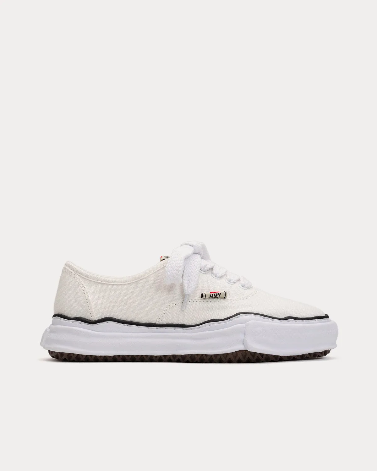Baker OG Sole Canvas White Low Top Sneakers