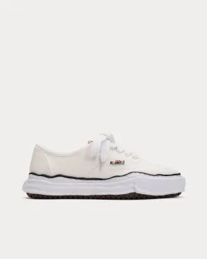 Baker OG Sole Canvas White Low Top Sneakers