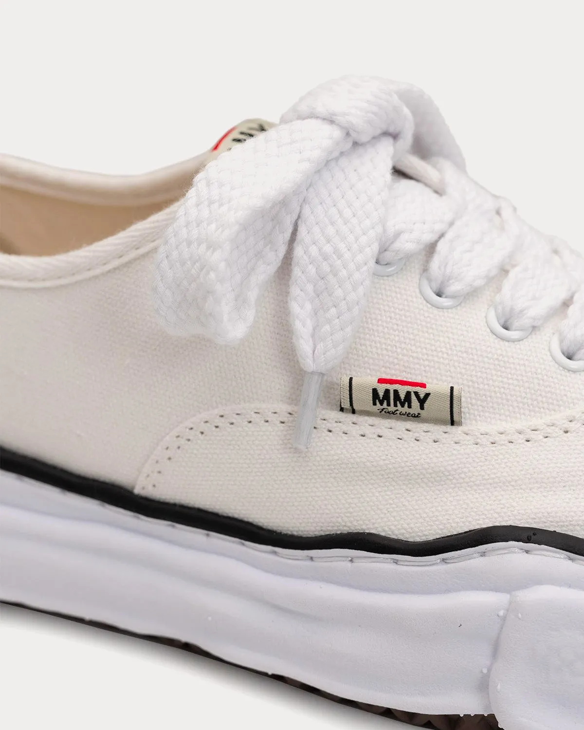 Baker OG Sole Canvas White Low Top Sneakers