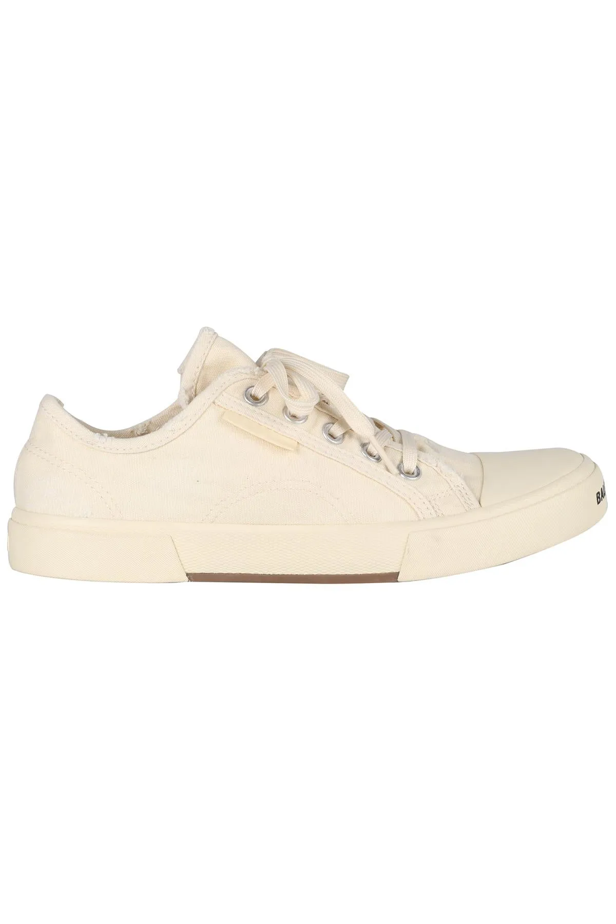 BALENCIAGA ECRU PARIS CANVAS SNEAKERS EU 40 UK 7 US 10