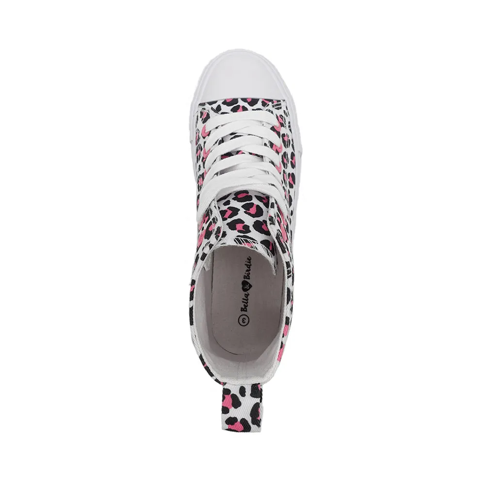BELLA & BIRDIE Girl's Canvas High Tops