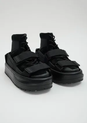 Black Double Sneakers