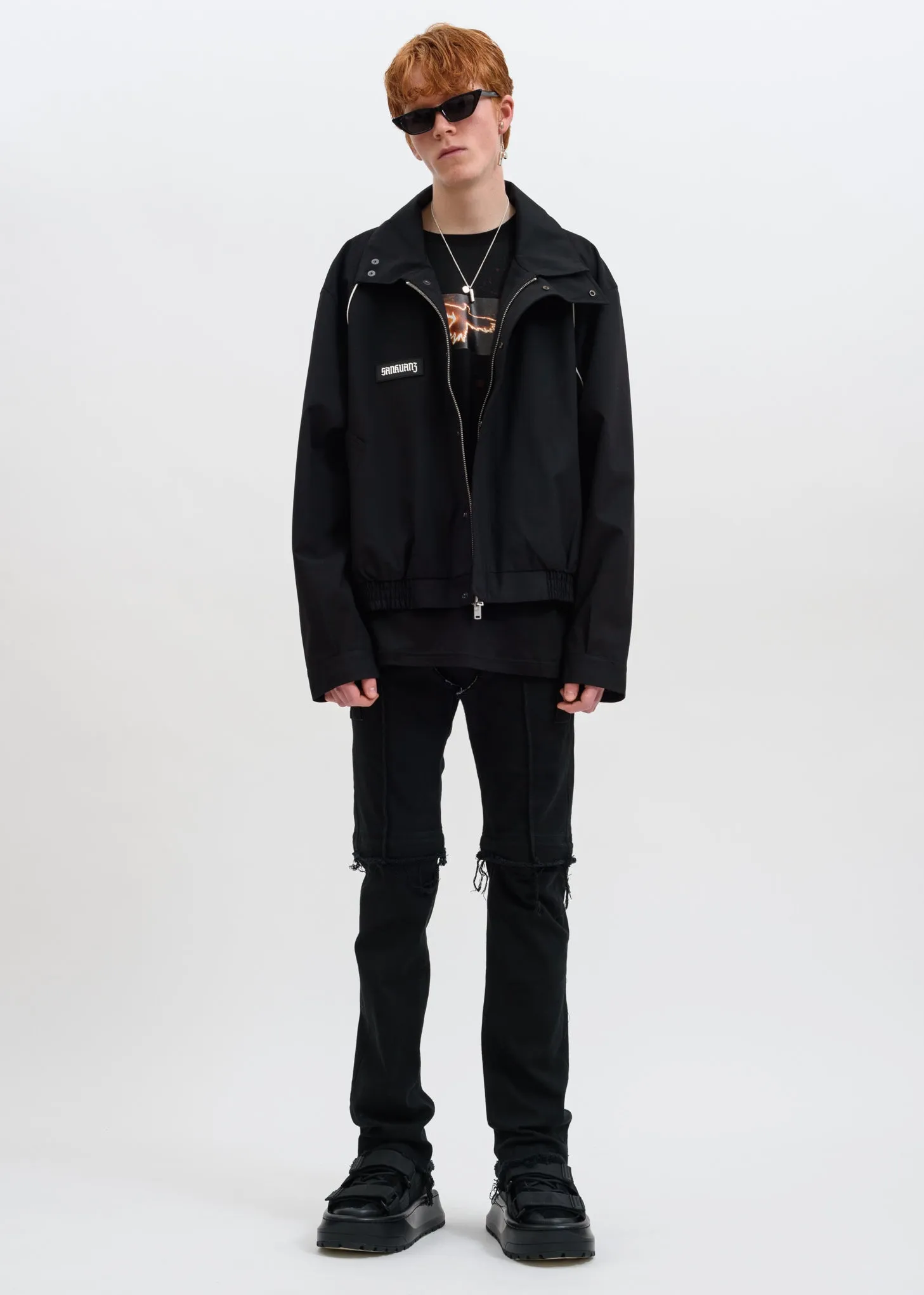 Black Double Sneakers