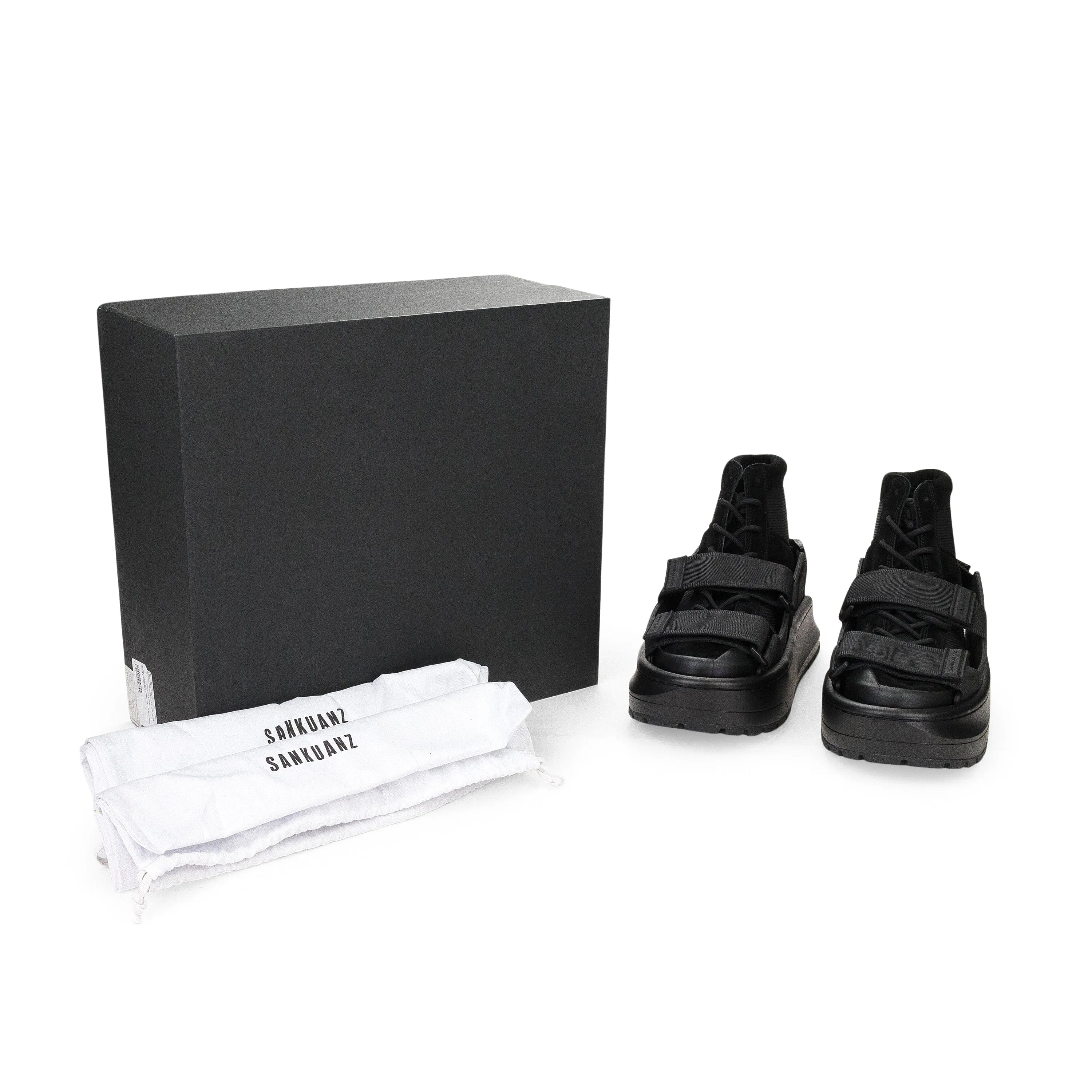 BLACK LOCK IN SNEAKERS