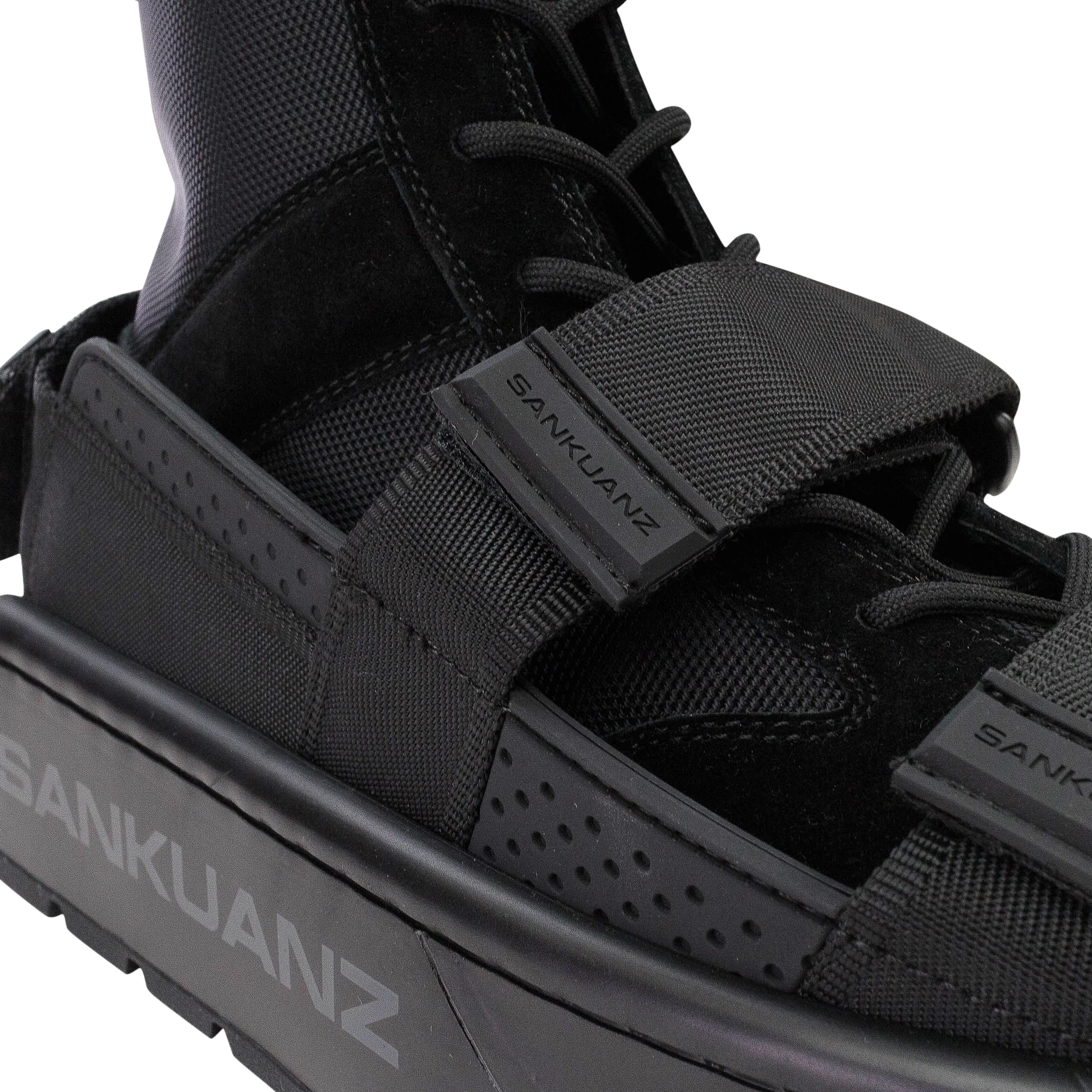 BLACK LOCK IN SNEAKERS