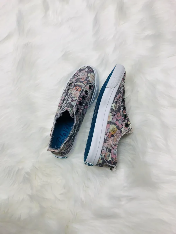 Blowfish Grey Gypsy Canvas Shoes