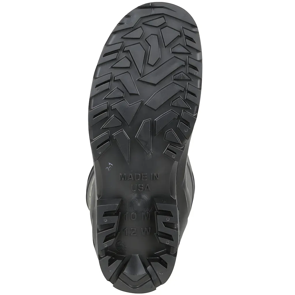 Boss 380-800/9 16" Black PVC Plain Toe Boot