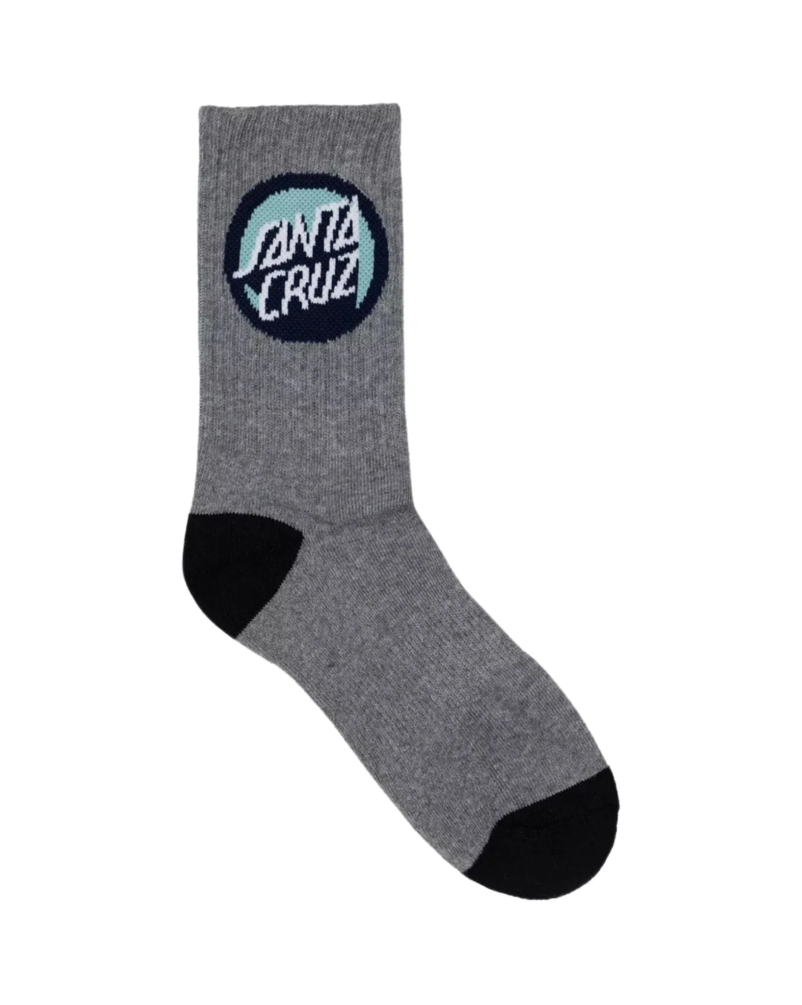 Boys Bold Shadow Dot Crew Sock