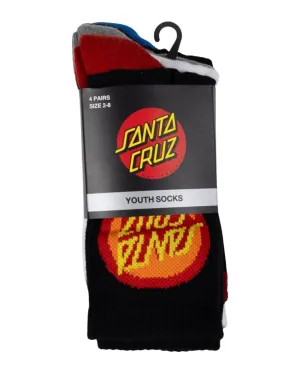 Boys Bold Shadow Dot Crew Sock