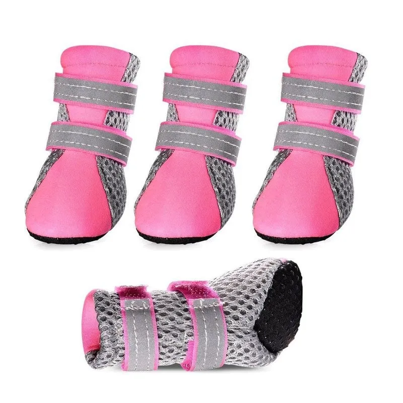 Breathable Pet Dog Shoes Waterproof Outdoor Walking Net Soft
