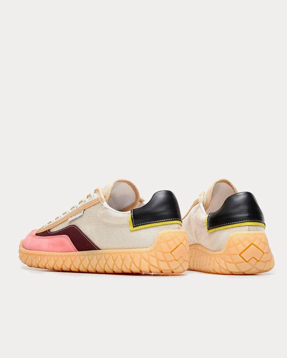 Breeze Canvas Pink Low Top Sneakers