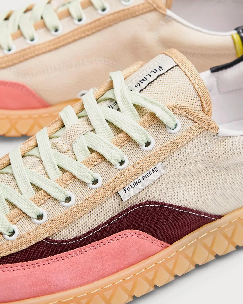 Breeze Canvas Pink Low Top Sneakers