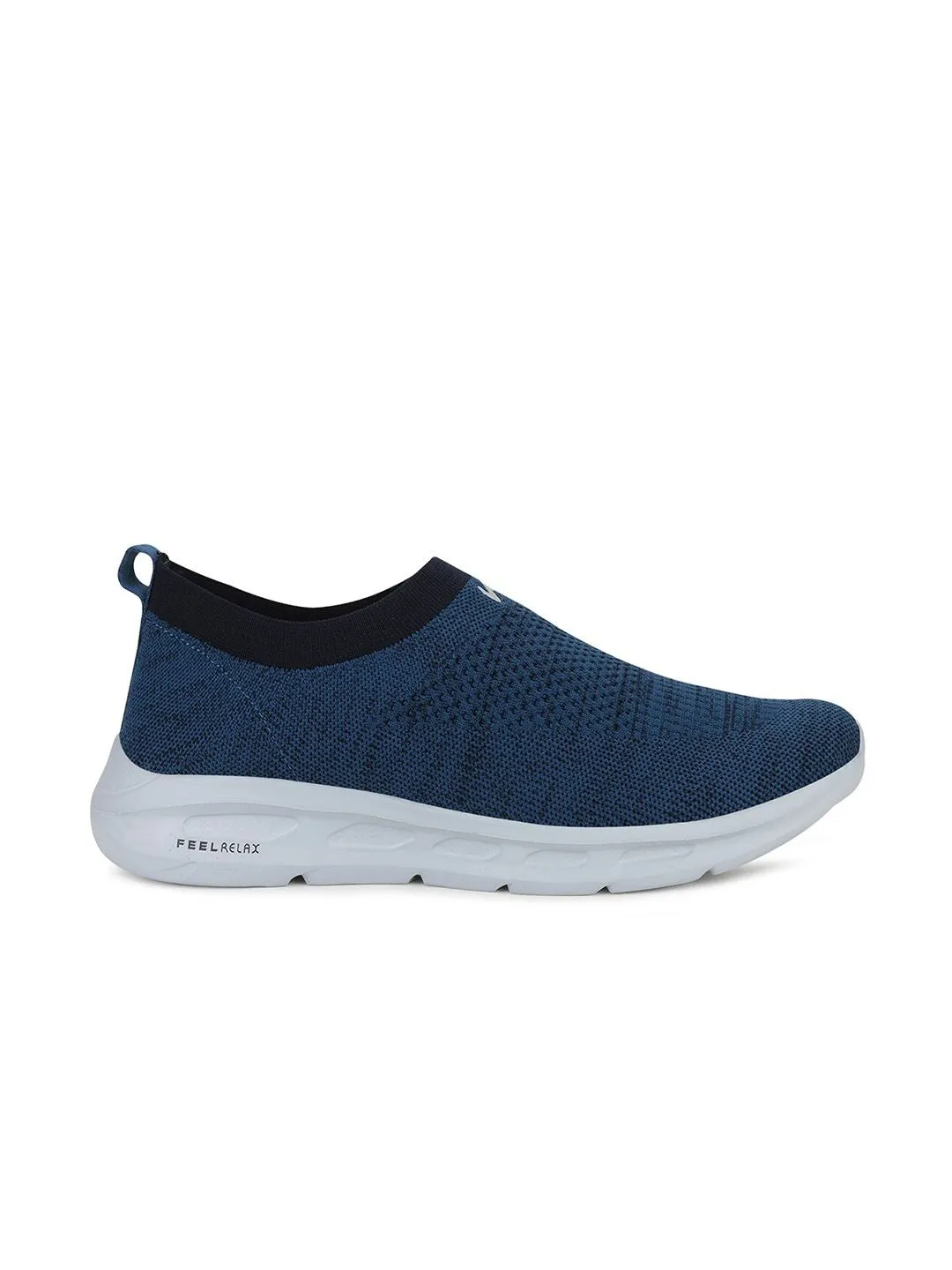 Campus Men Navy Blue Mesh Walking Shoes