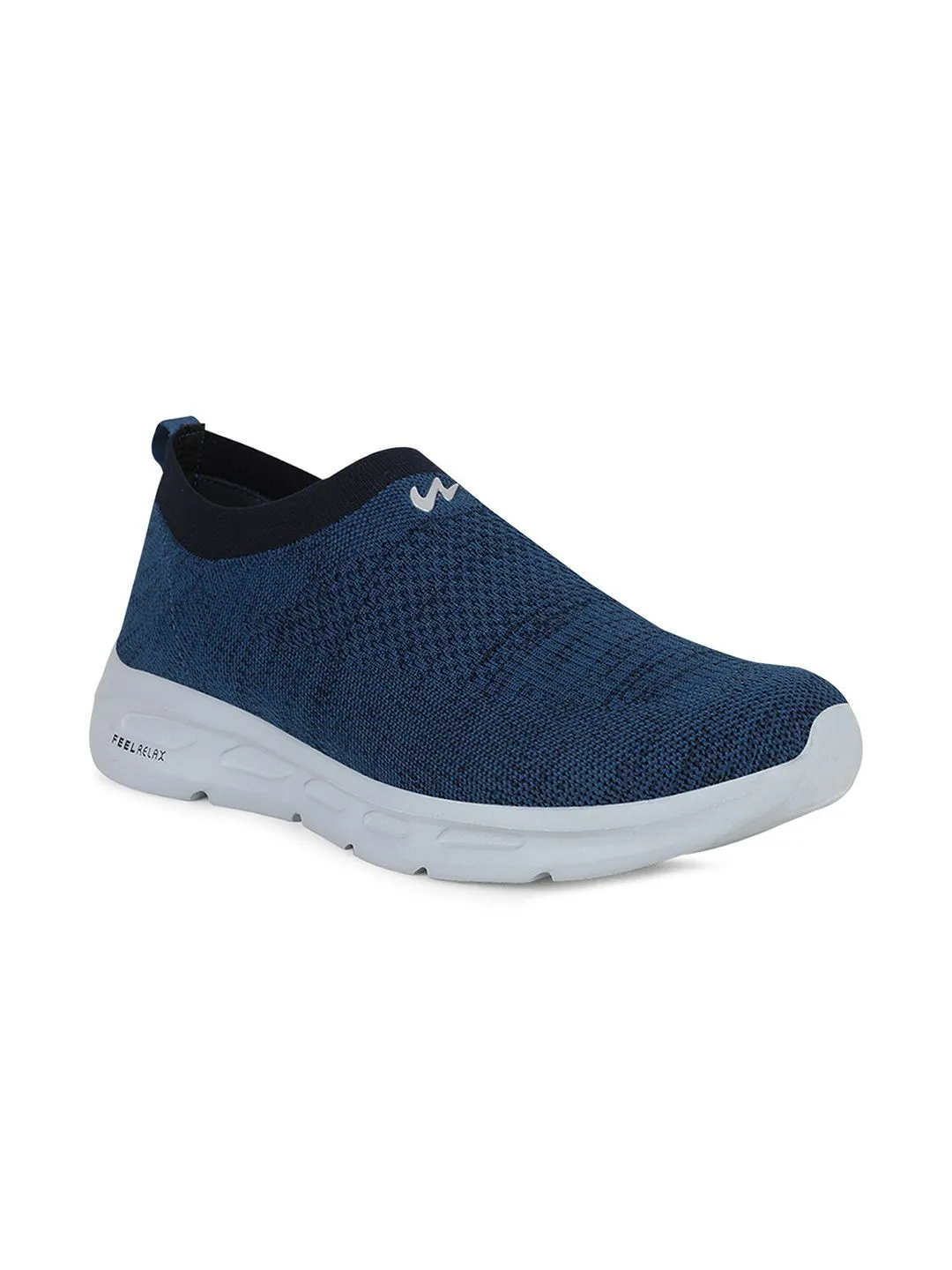 Campus Men Navy Blue Mesh Walking Shoes