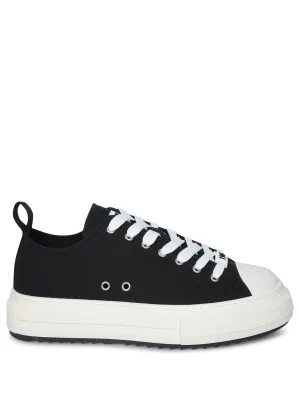 Canvas Black Sneakers