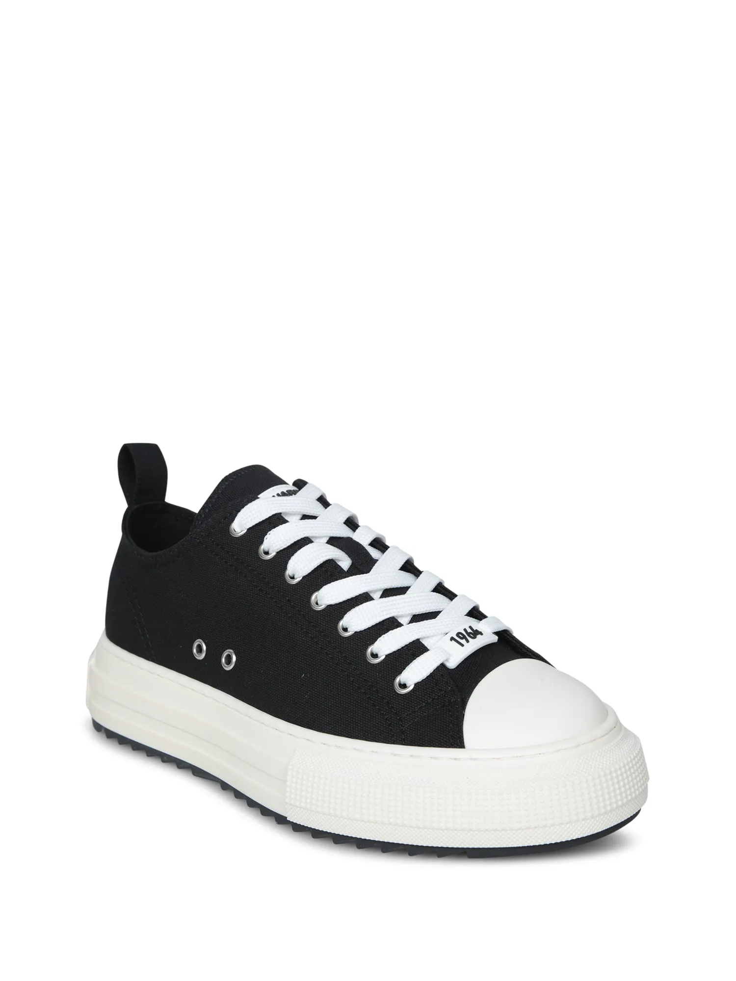 Canvas Black Sneakers