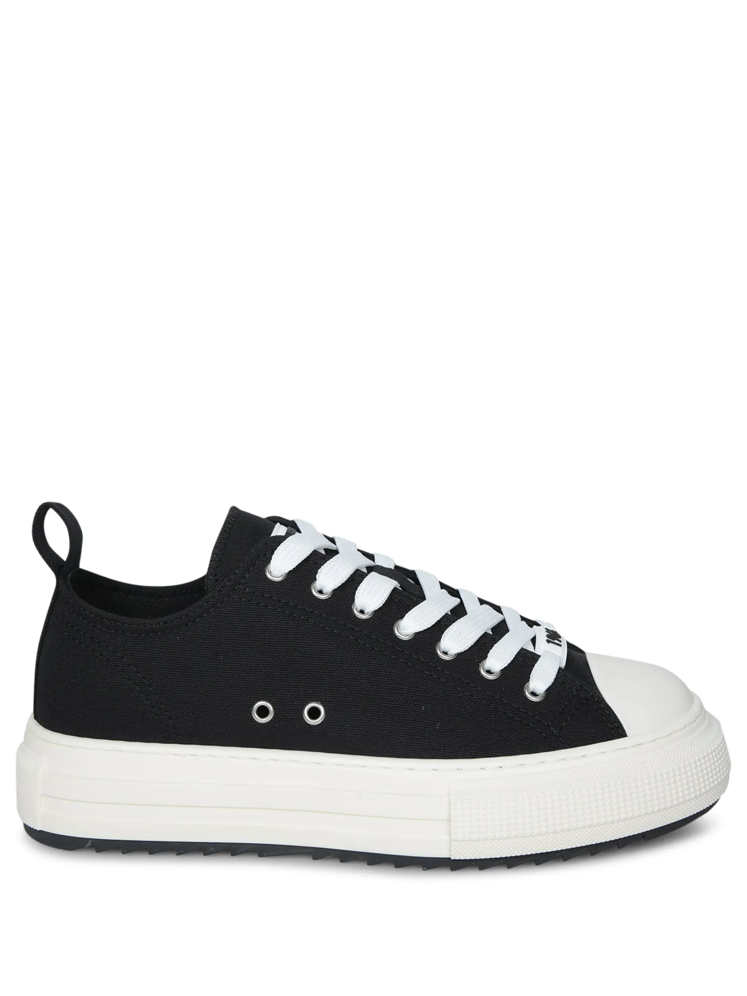 Canvas Black Sneakers