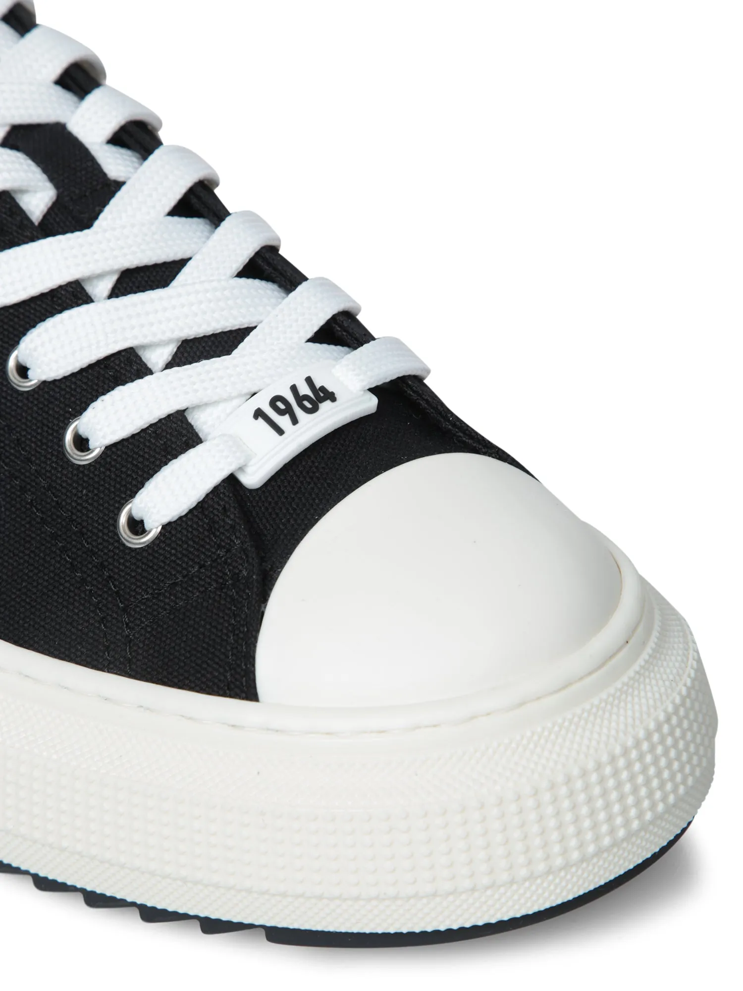 Canvas Black Sneakers