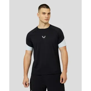 Castore Mesh Mix Short Sleeve Tee Black/Grey