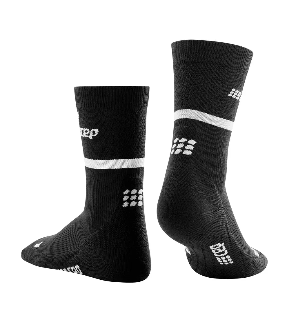 CEP Men's The Run Socks Mid-Cut V4 - Black ( WP3C5R )
