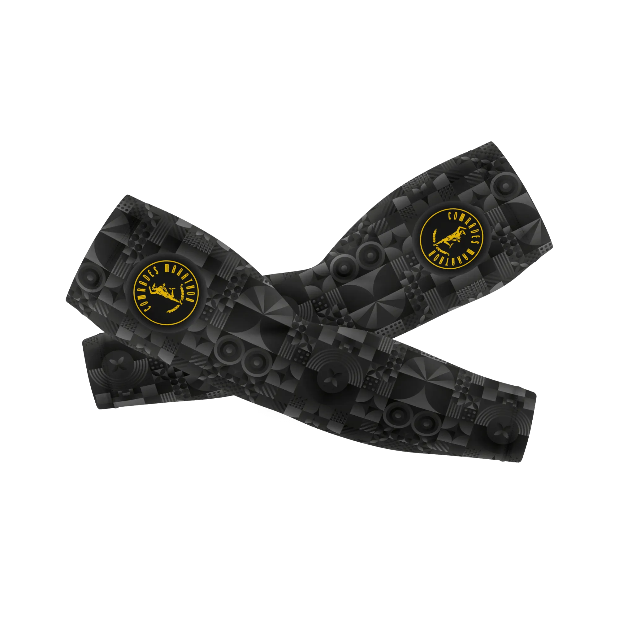 Comrades Marathon Black Arm Sleeves