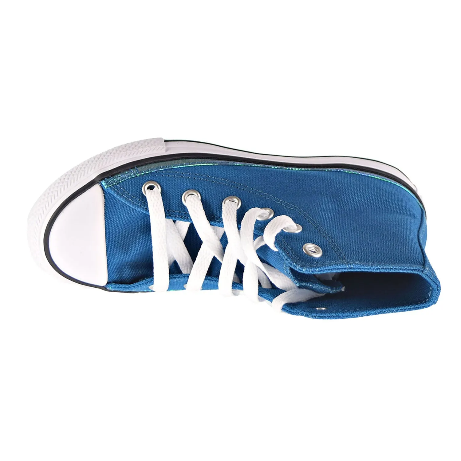Converse Chuck Taylor All Star Hi Little Kids' Shoes Green Abyss-White-Black