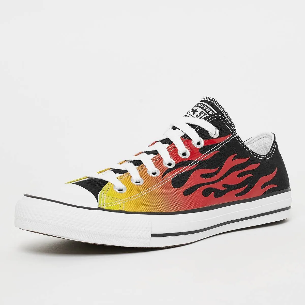 Converse Chuck Taylor All Star OX Unisex Black Low Textile Sneakers 3 M/5 W