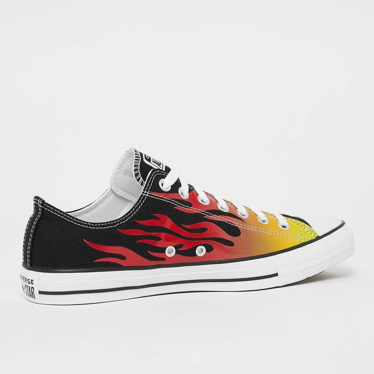 Converse Chuck Taylor All Star OX Unisex Black Low Textile Sneakers 3 M/5 W