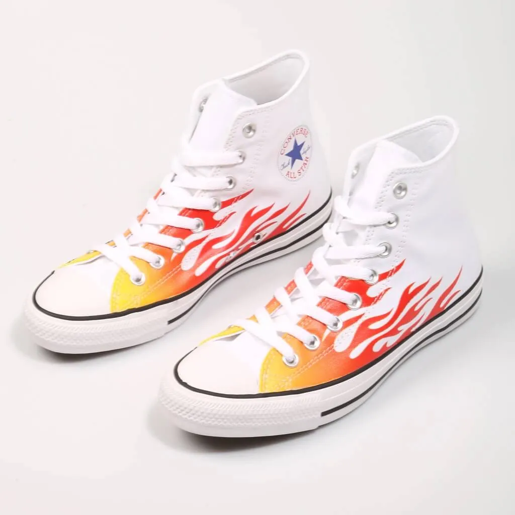 Converse Chuck Taylor All Star Unisex High Archive Print White Hi Shoes 3.5 M/5.5 W