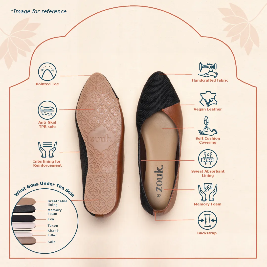 Coonoor Abstract (Tan) Office Bellies