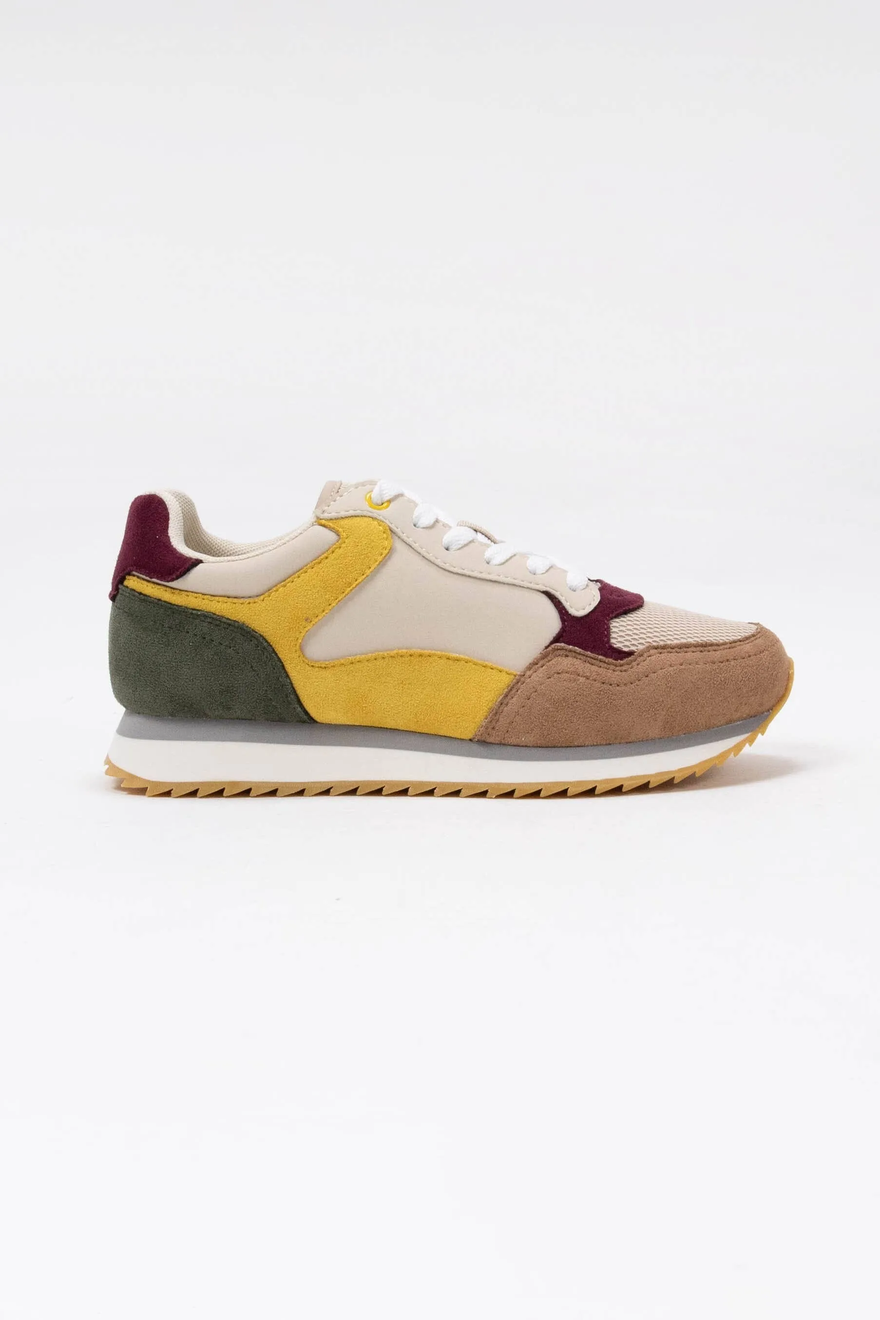 COSMO MULTI-COLOR BLOCK SPORTS SNEAKERS