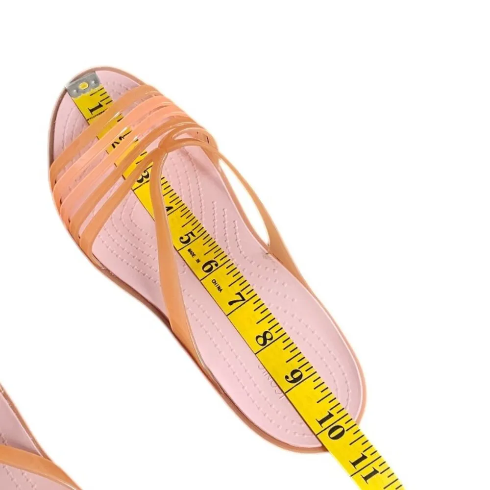 CROCS Womens Isabella Mini Wedge Flip Flops